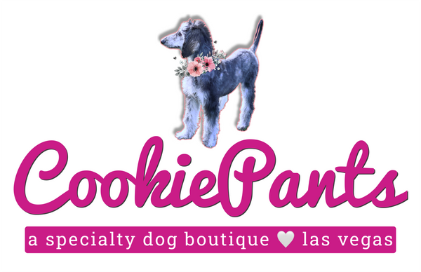 Cookie Pants, a specialty dog boutique logo
